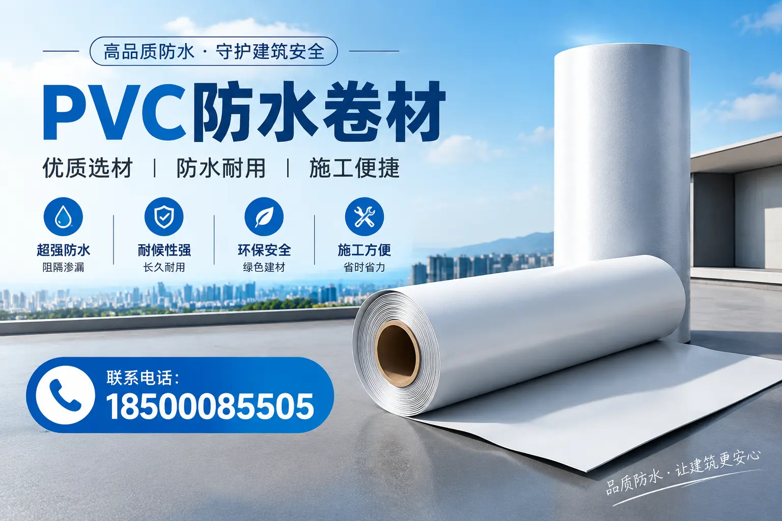 如何评估PVC防水卷材的性价比?雅安消费者必读