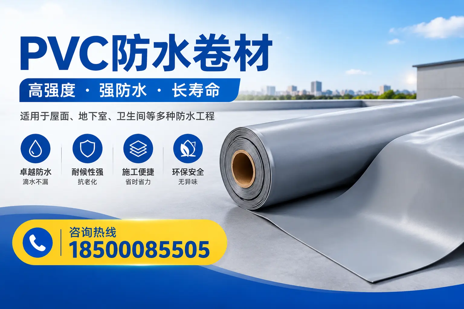 雅安pvc防水卷材的价格趋势及影响因素